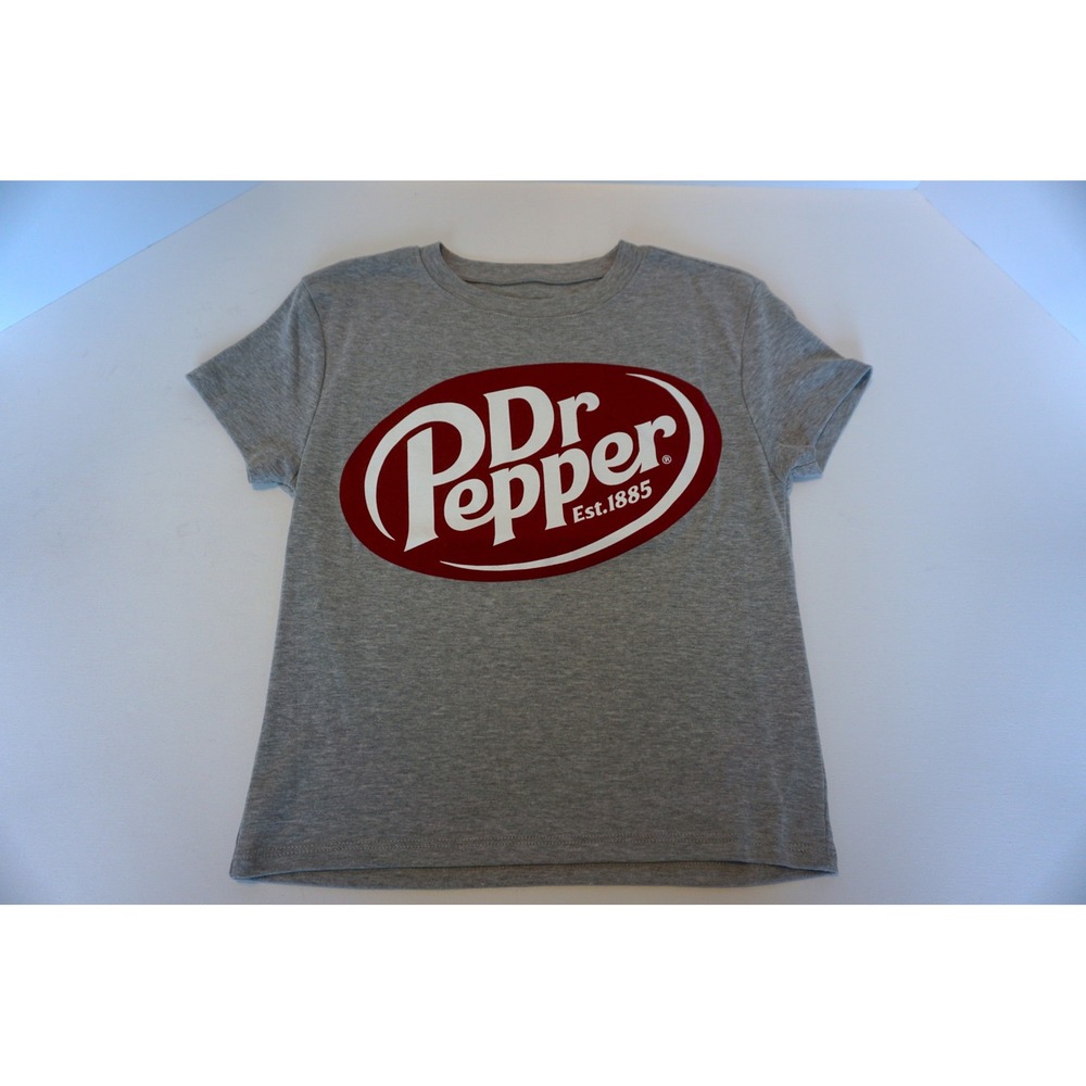 Bioworld Dr Pepper Graphic Tee Heather Gray Just What The Dr Ordered Shirt Small
